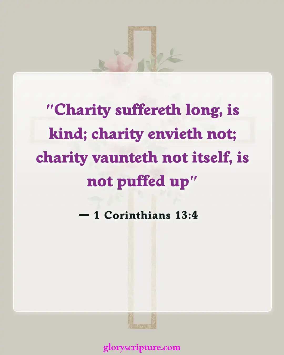Bible Verses About Wife Duties (1 Corinthians 13:4)