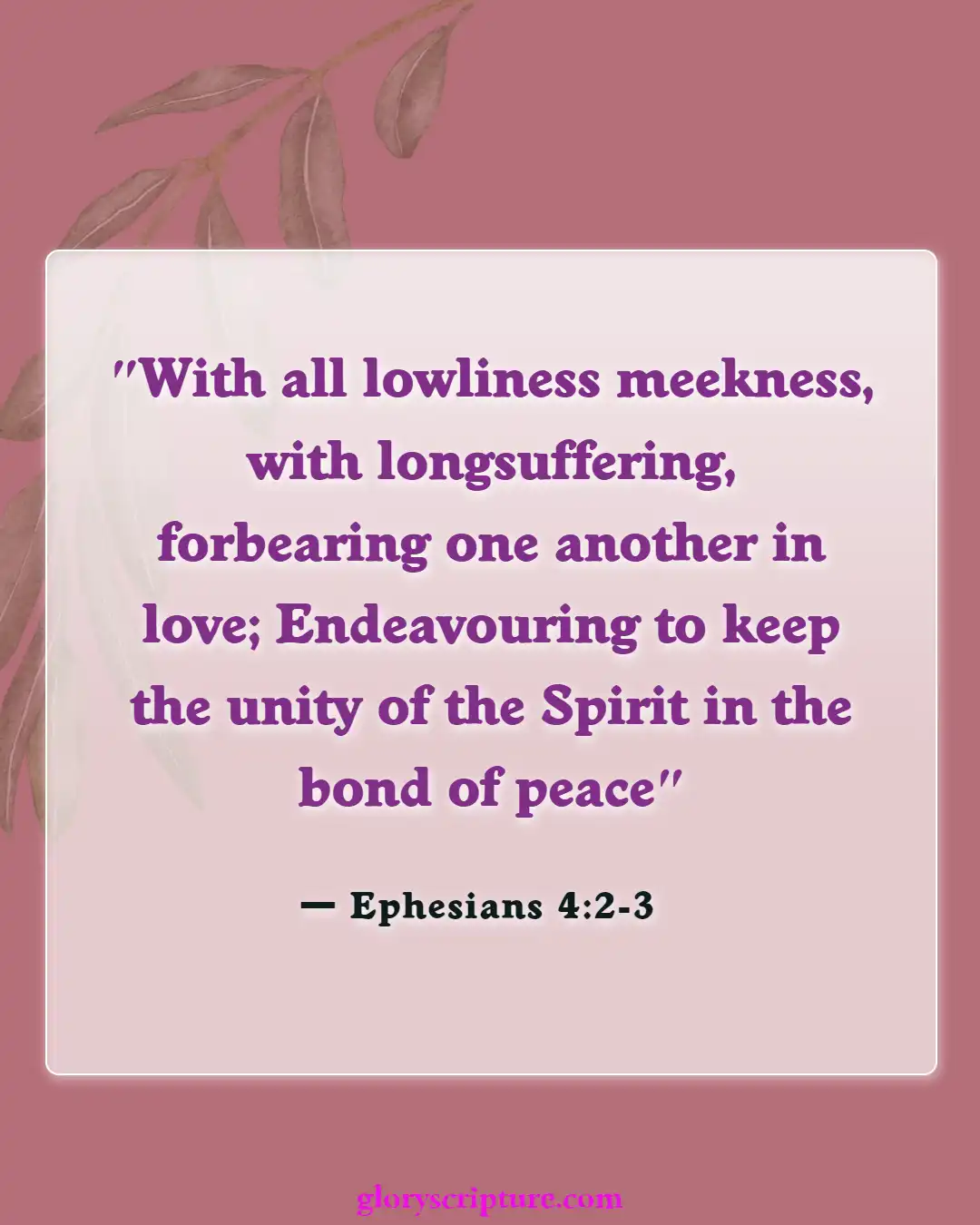 Bible Verses About Marriage Between Man And Woman, (Ephesians 4:2-3)