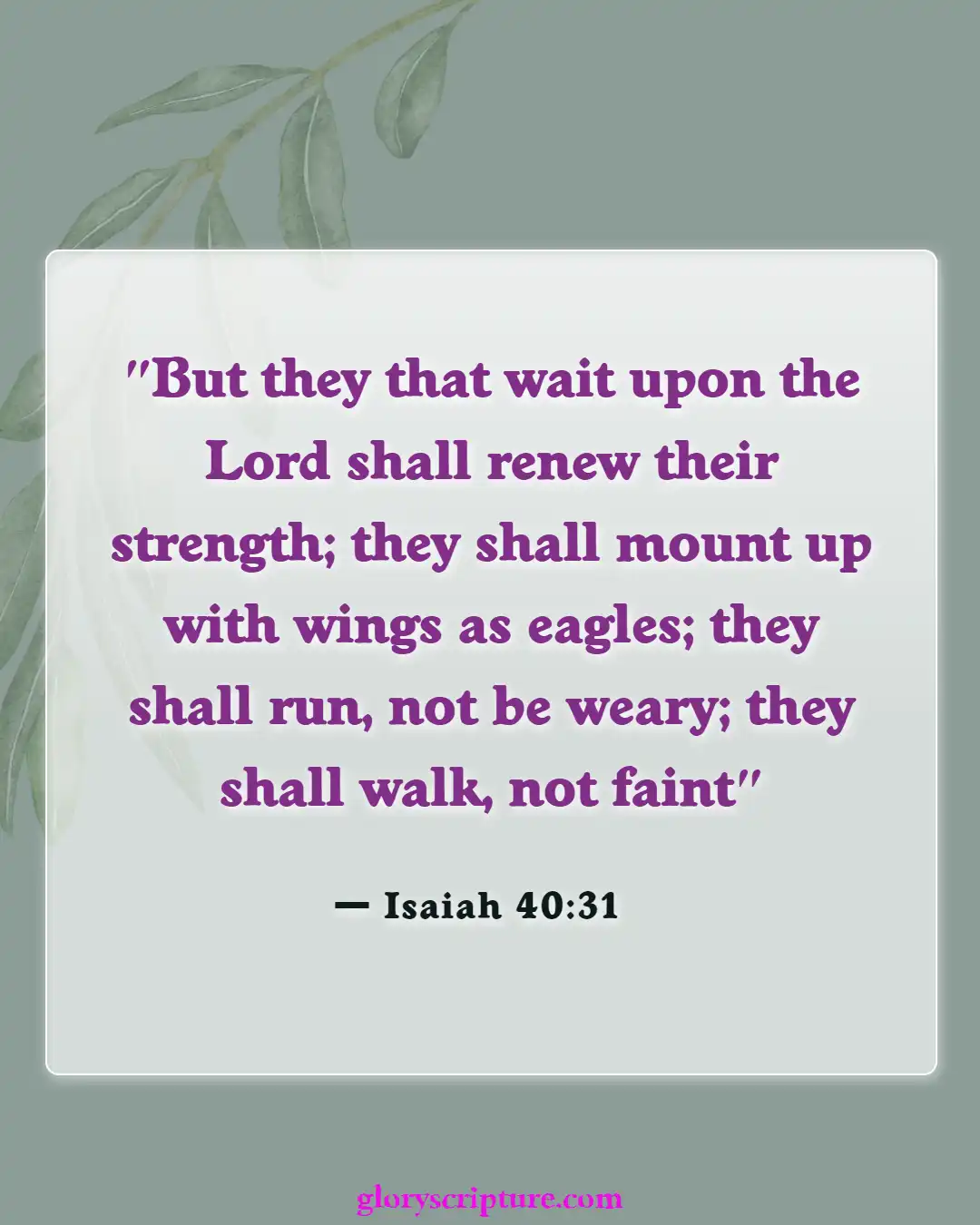 Bible Verses About Thoughts Of Suicide (Isaiah 40:31)