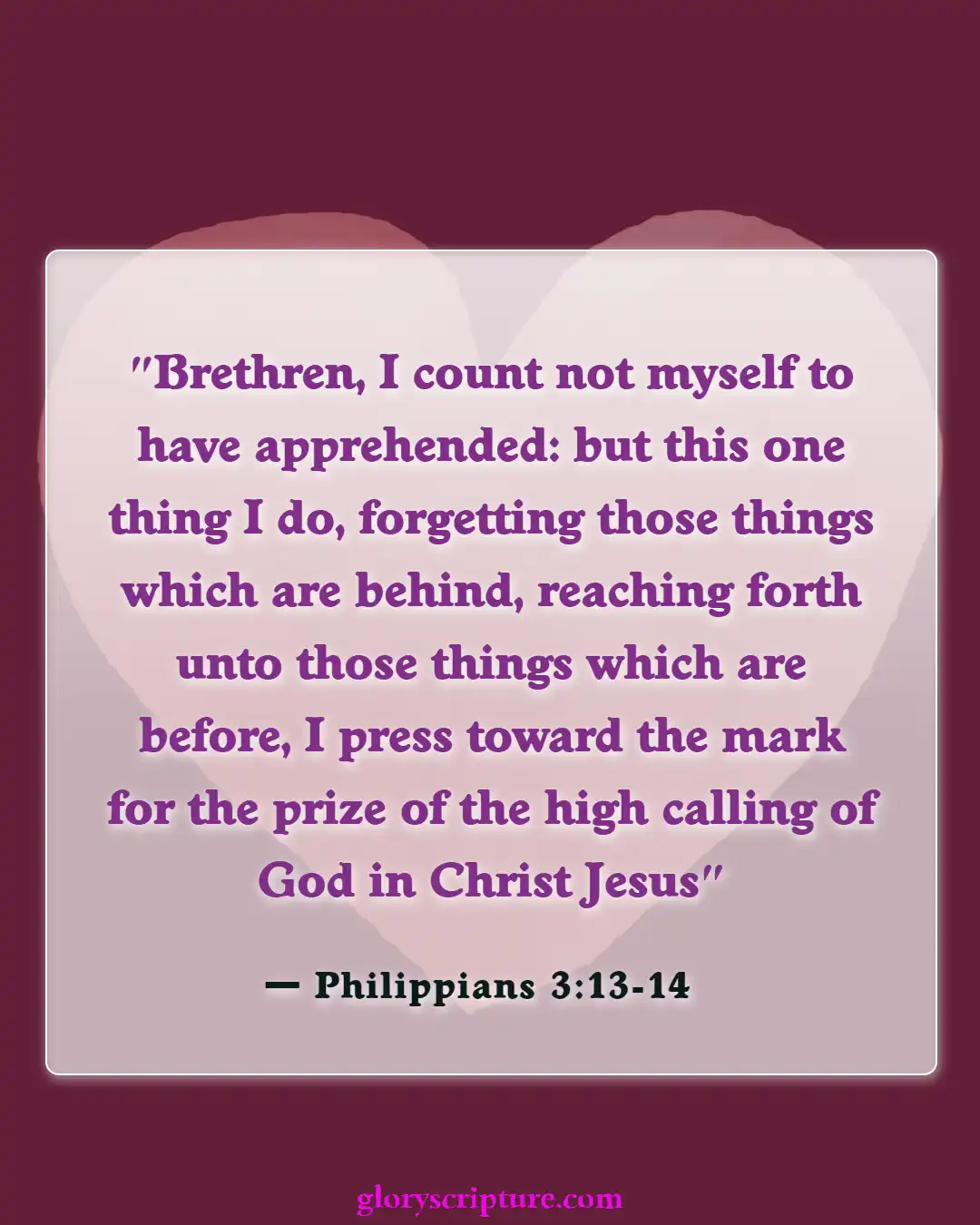 Bible Verses About Moving Forward (Philippians 3:13-14)