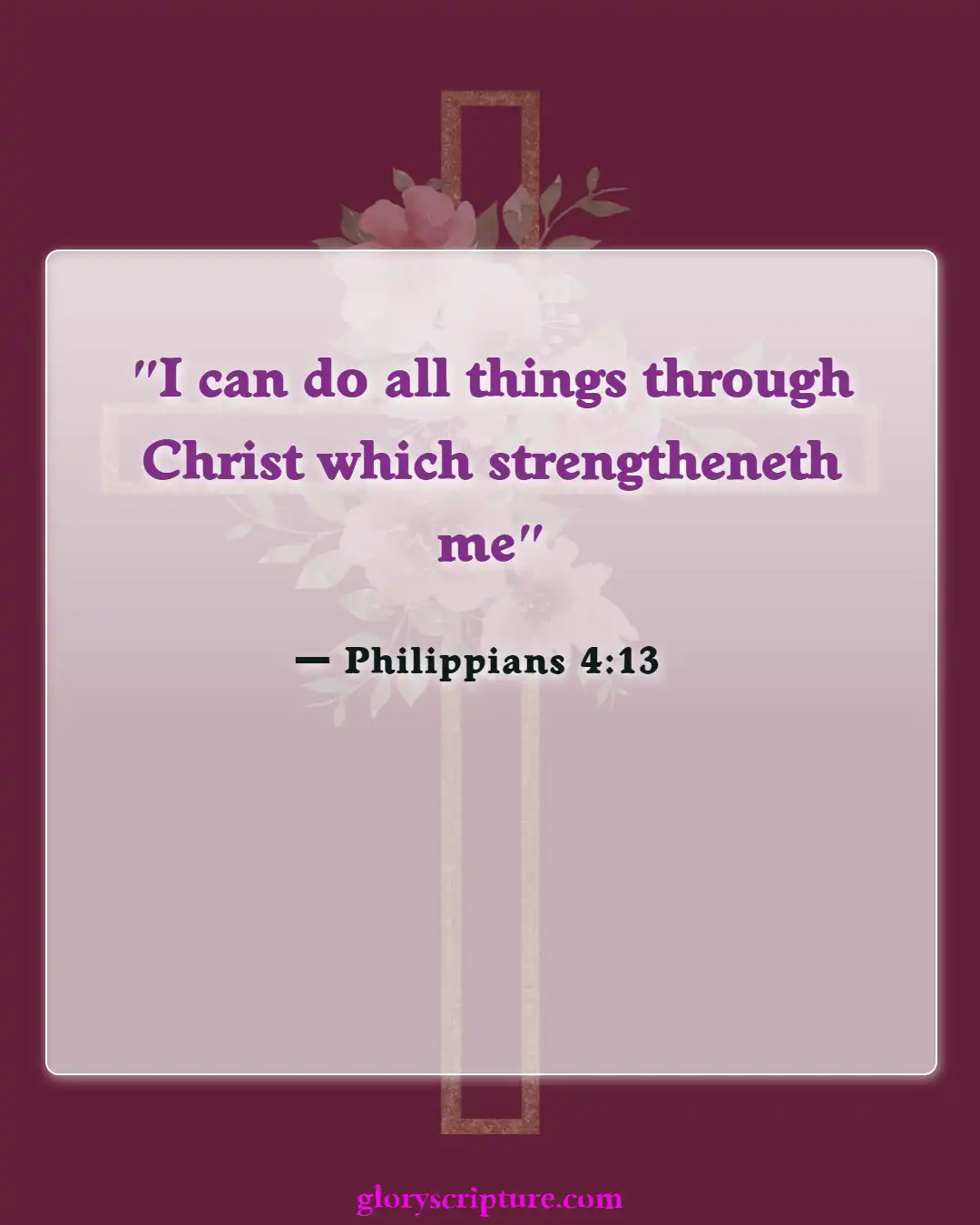 Bible verses About Peace Of Mind (Philippians 4:13)