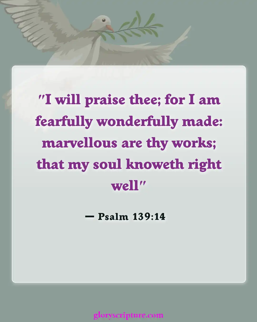 Bible Verses About Thoughts Of Suicide (Psalm 139:14)