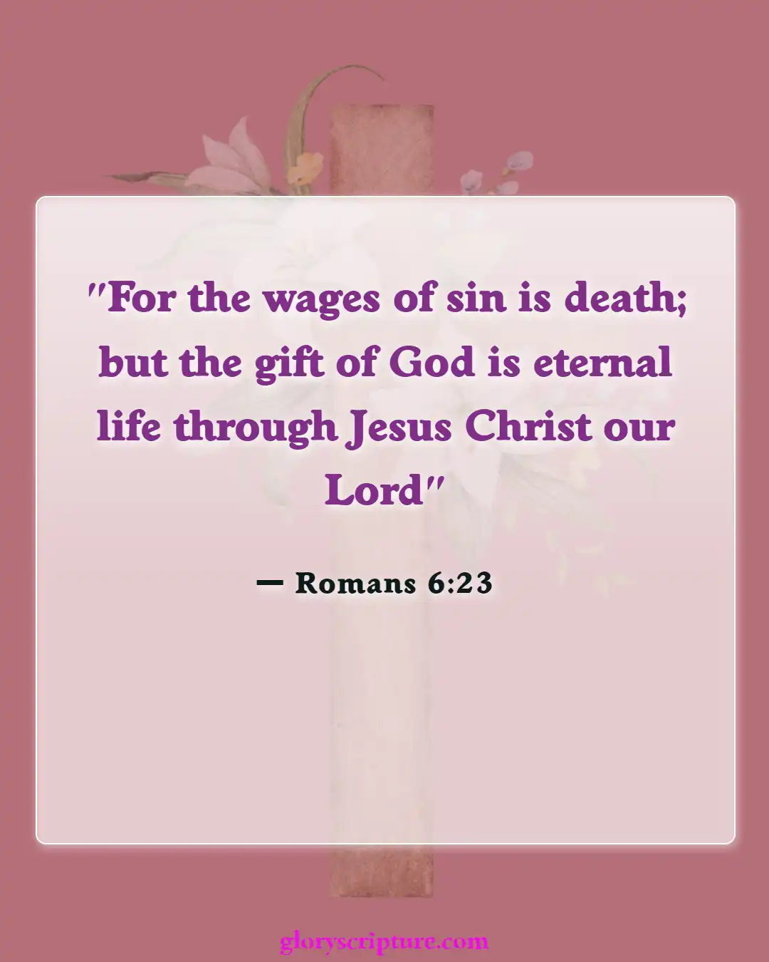 Bible Verses About Punishment For Murder (Romans 6:23)